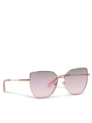 Okulary przeciwsłoneczne Calvin Klein Jeans różowe