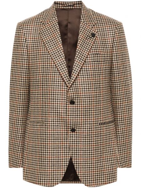 Kontrolleret blazer Lardini brun