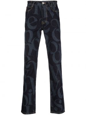 Slim fit skinny fit-jeans Vivienne Westwood blå