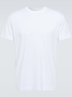 T-shirt di cotone in jersey Givenchy bianco