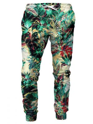 Pantaloni sport cu imprimeu tropical Mr. Gugu & Miss Go