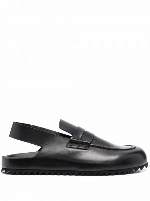 Pantofi loafer slingback Officine Creative negru