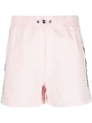 Kratke hlače s črtami Parajumpers roza