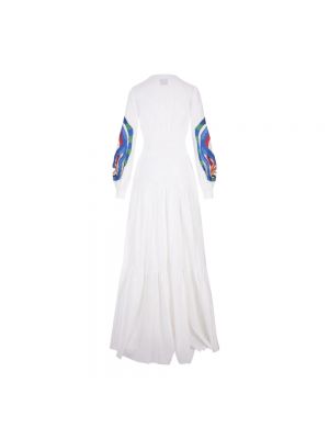 Sukienka długa Stella Jean biała