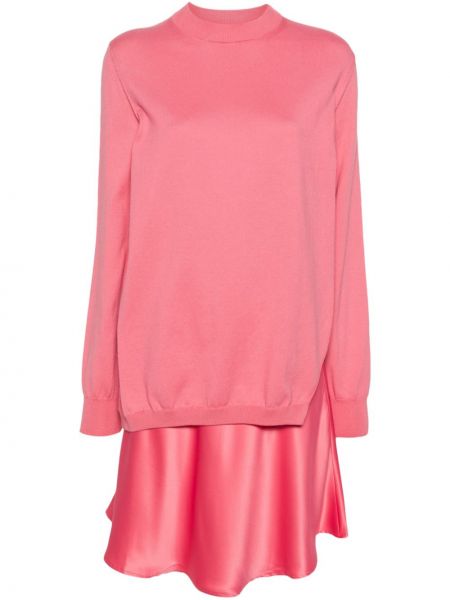 Suknja Semicouture ružičasta