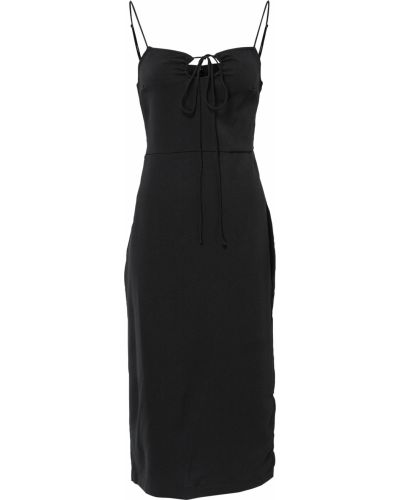 Košeľové šaty Abercrombie & Fitch čierna