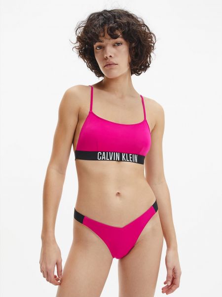 Růžové bikiny Calvin Klein