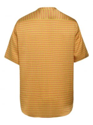 Hedvábná košile Shanghai Tang žlutá