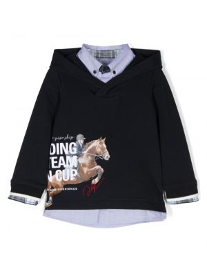 Hoodie con stampa Lapin House