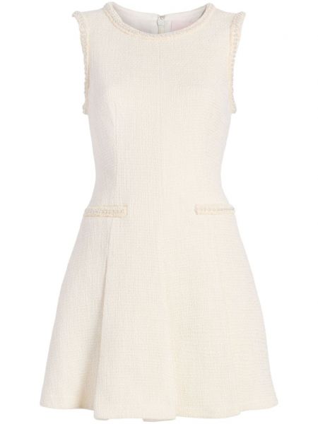Коктейлна рокля Cinq A Sept бяло
