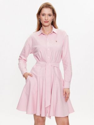 Рокля Polo Ralph Lauren розово