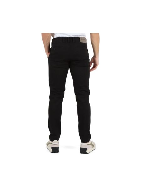 Pantalones chinos slim fit Replay negro
