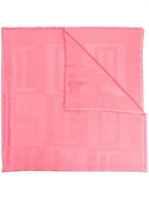 Bufanda de tejido jacquard Etro rosa