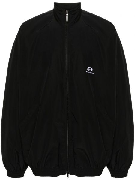 Jacke mit stickerei Balenciaga schwarz