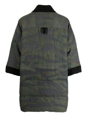 Daunenjacke aus baumwoll mit print mit camouflage-print Mostly Heard Rarely Seen