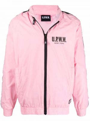 Chaqueta con capucha U.p.w.w. rosa