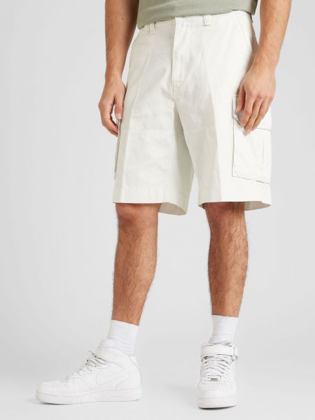Pantaloni cargo cu buzunare Polo Ralph Lauren alb
