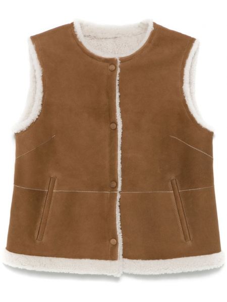 Vest Yves Salomon brun