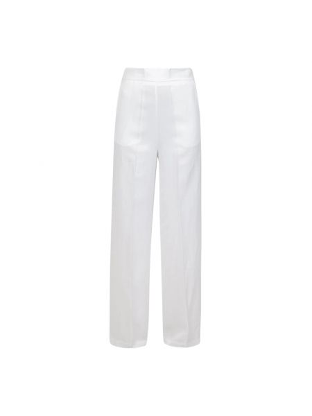 Białe proste spodnie Alessia Santi