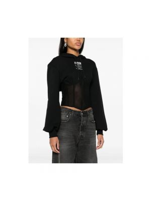 Bluza z kapturem Versace Jeans Couture czarna