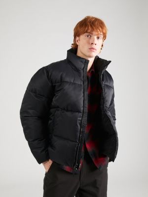 Демисезонная куртка Abercrombie & Fitch черная