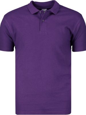 Polo marškinėliai B&c violetinė