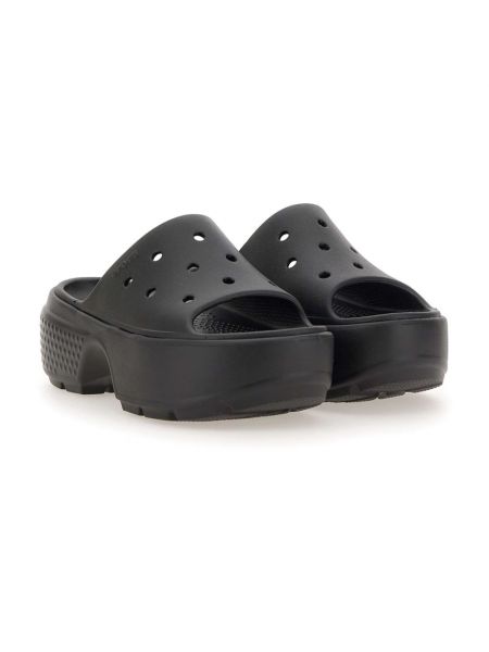 Halbschuhe Crocs schwarz