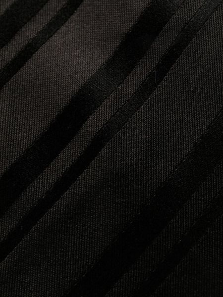 Cravatta di seta Saint Laurent nero