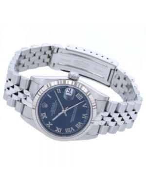 Relojes de acero inoxidable Rolex Vintage azul