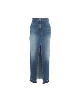 Spódnica jeansowa Elisabetta Franchi niebieska