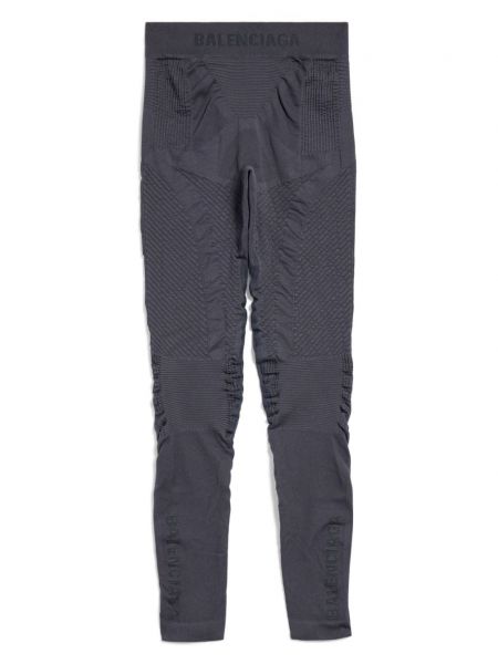Pantalon de sport taille haute Balenciaga gris