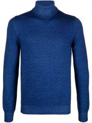 Vilnonis megztinis Fileria mėlyna