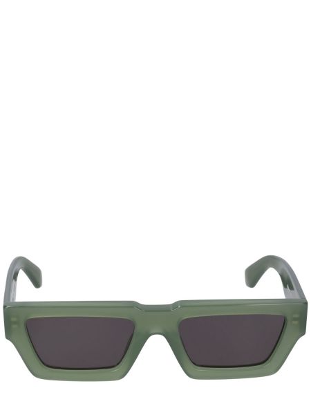 Saulesbrilles Off-white zaļš