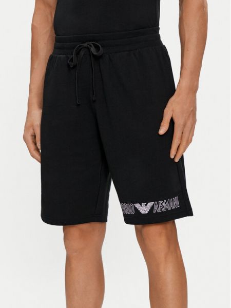 Sportske kratke hlače Emporio Armani Underwear crna