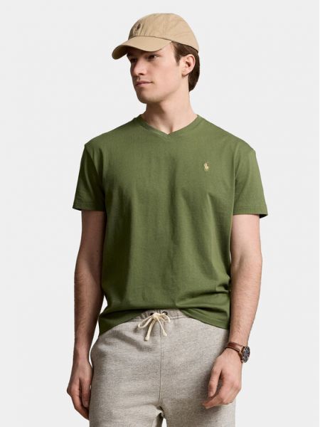Класическа поло тениска Polo Ralph Lauren зелено