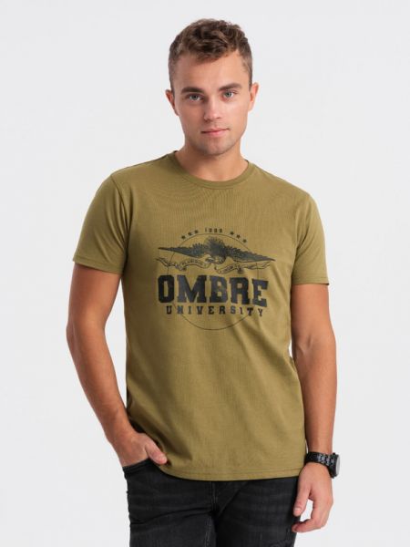 T-shirt Ombre Clothing grün