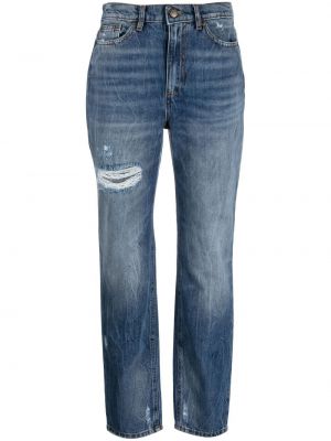 Straight leg-jeans Twinset blå