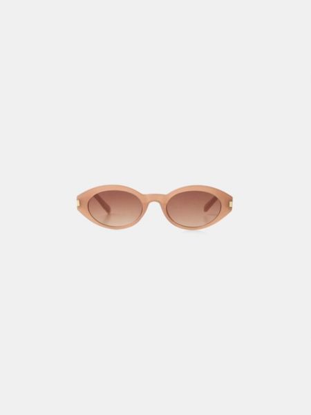 Brązowe okulary przeciwsłoneczne Bershka