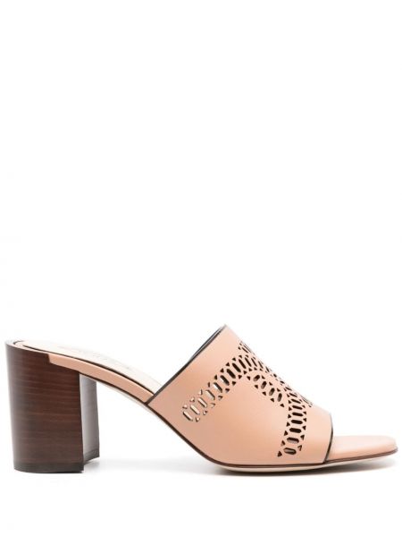 Papuci tip mules Tod's roz