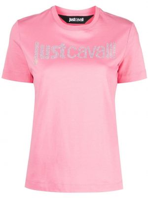 T-shirt Just Cavalli rosa