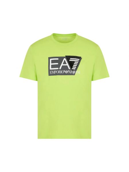 Koszulka z krótkim rękawem Emporio Armani Ea7 zielona