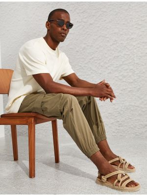 Spodnie cargo Koton - Khaki