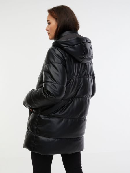 Prošívaný zimní kabát Orsay černý