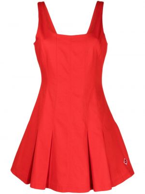 Памучна рокля The Upside червено