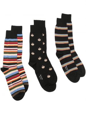 Sockor med mönster i ränder Paul Smith