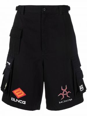 Cargo shorts Balenciaga schwarz