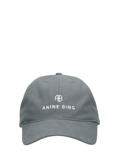 Cappello con visiera di cotone Anine Bing