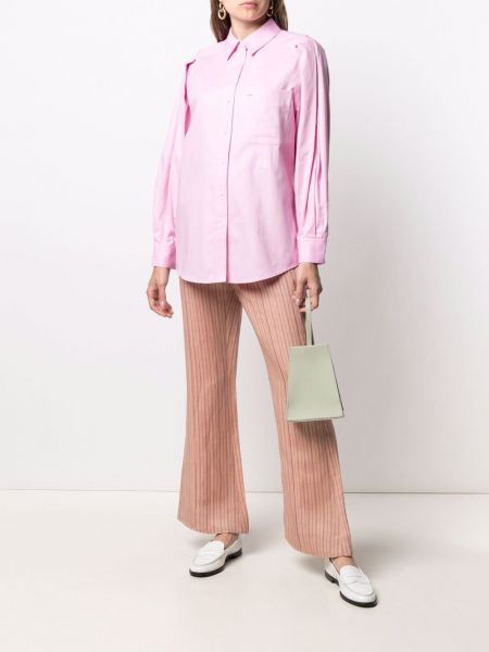 Camisa con bolsillos Hilfiger Collection rosa