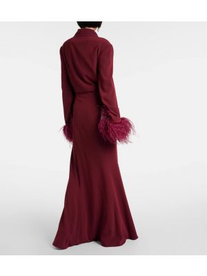 Σατέν μάξι φόρεμα Roland Mouret