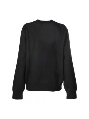 Woll sweatshirt aus baumwoll Burberry schwarz